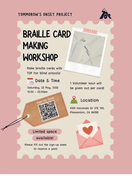 Braille card making #2
